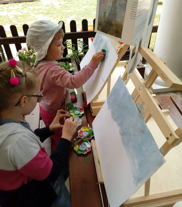 Mali artyści w przedszkolu